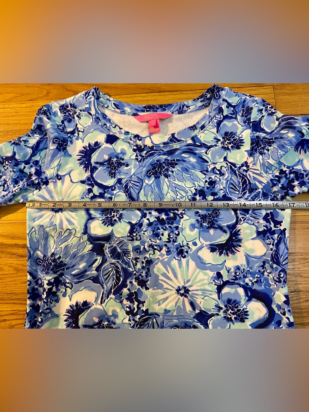 Lilly Pulitzer -Small Bartlett dress ‘Coastal Blue Catch ‘N Keep’ - Picture 4 of 5